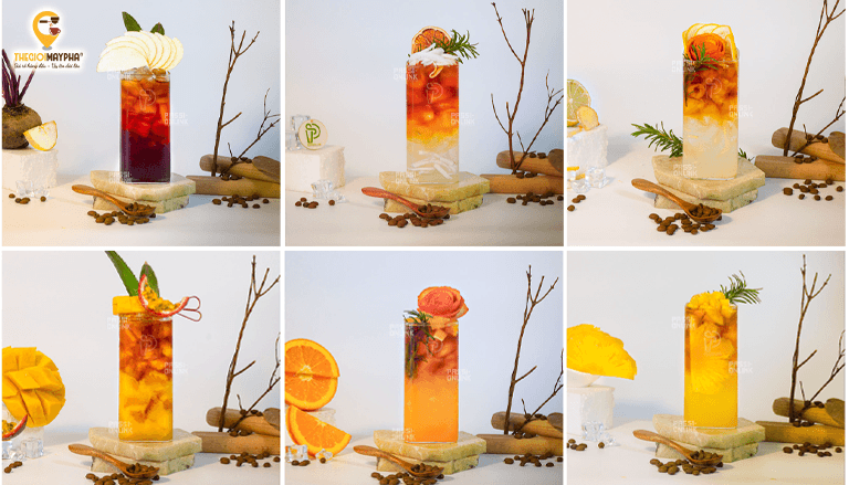 Cà phê kết hợp với trái cây – Xu hướng đồ uống sáng tạo cho quán cafe hiện đại