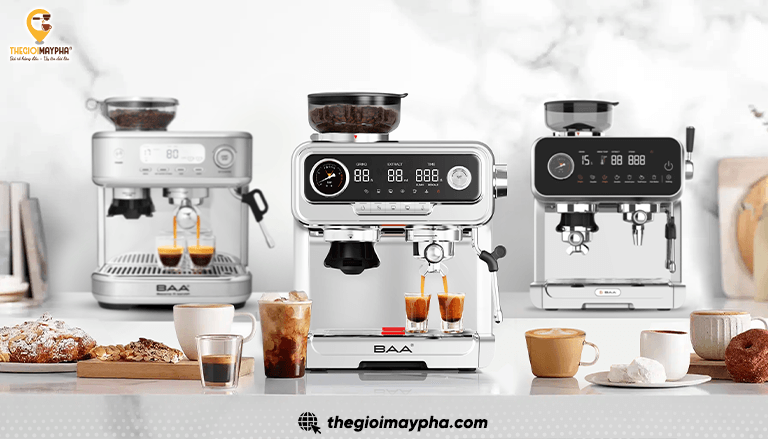 Những dòng máy pha cà phê được giới trẻ ngành F&B quan tâm