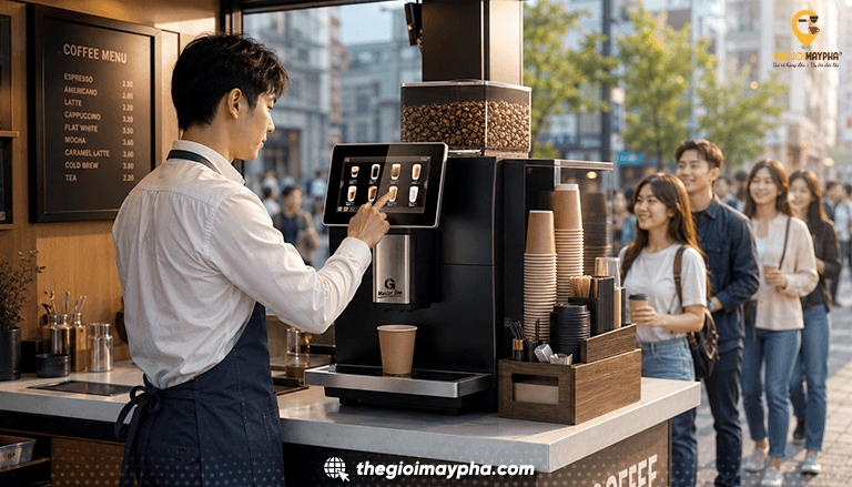 Xu hướng thiết bị cafe dành cho mô hình kinh doanh linh hoạt hiện nay