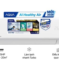 Máy lạnh AQUA Inverter 1.5 HP AQA-RUV13RB5
