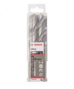 Mũi khoan sắt Bosch HSS-G 13.0MM 2608595083 – Hộp 5 mũi