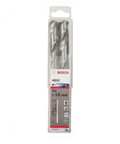 Mũi khoan sắt Bosch HSS-G 16MM 2608585595 – Hộp 4 mũi