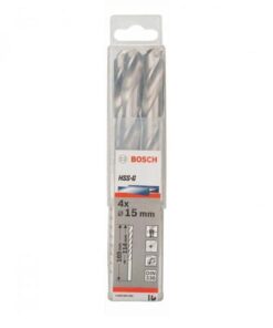 Mũi khoan sắt Bosch HSS-G 15MM 2608585594 – Hộp 4 mũi
