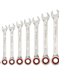 Bộ cờ lê 10 món thép trắng Bosch (1600A02AU0)
