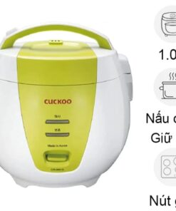 Nồi cơm điện nắp gài Cuckoo 1 lít CR-0661/GRVNCV