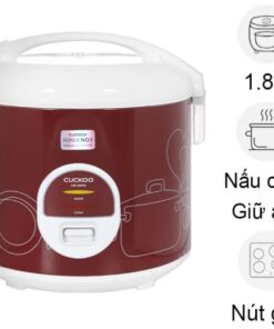 Nồi cơm nắp gài Cuckoo 1.8 lít CR-1001V/RDWHCRVNCV