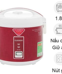 Nồi cơm điện nắp gài Cuckoo 1.8 lít CR-1081/RDWHVN