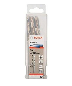 Mũi khoan Inox Bosch HSS-CO 10MM 2608585898 (HỘP 5 MŨI)