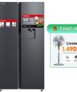Tủ lạnh Toshiba Inverter 596 Lít GR-RS775WI-PMV(06)-MG