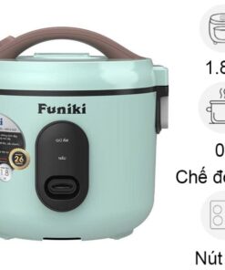 Nồi cơm điện nắp gài Funiki 1.8 lít HRC6163