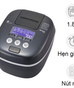 Nồi cơm cao tần áp suất Tiger 1.8 lít JPC-W18W