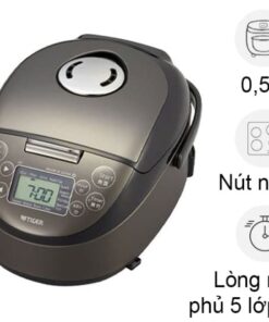 Nồi cơm điện tử cao tần Tiger 0.5 lít JPF-A55W-K