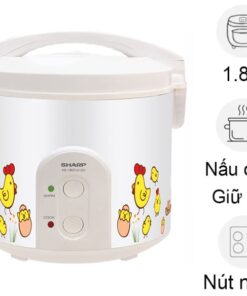 Nồi cơm nắp gài Sharp 1.8 lít KS-183TJV-CH