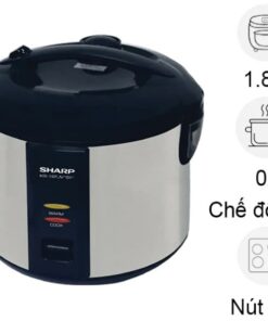Nồi cơm điện Sharp 1.8 lít KS-19TJV “ST”