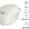 Nồi cơm điện tử Sharp 1.5 lít KS-COM150EV-WH