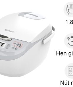 Nồi cơm điện tử Sharp 1.8 lít KS-COM192EV-GY