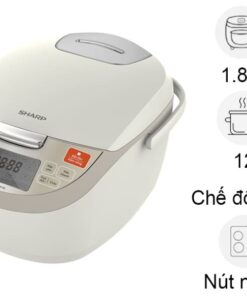 Nồi cơm điện tử Sharp 1.8 lít KS-COM193EV-GL