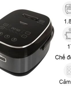 Nồi cơm cao tần Sharp 1.8 lít KS-IH191V-BK