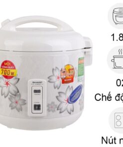 Nồi cơm điện Sharp 1.8 lít KS-N182ETV “SW”