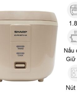 Nồi cơm điện nắp gài Sharp 1.8 lít KS-PR18ETV-VA