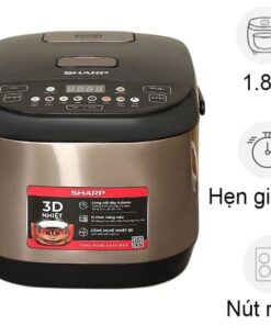 Nồi cơm điện tử Sharp 1.8 lít KS-TH18E2O-RS