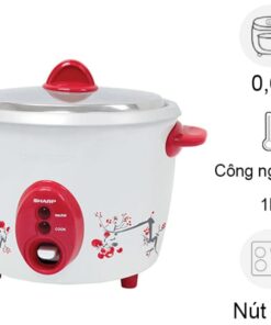 Nồi cơm điện Sharp 0.6 lít KSH-D06V