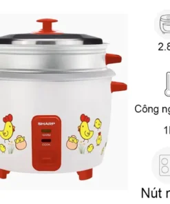 Nồi cơm điện Sharp 2.8 lít KSH-D28SV-CH