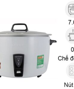 Nồi cơm nắp rời Sharp 7 lít KSH-D77V