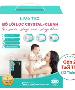 Bộ 3 lõi lọc thô Livotec Crystal Clean