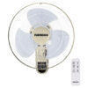 Quạt treo tường Nanoco NWF1612RC-BE