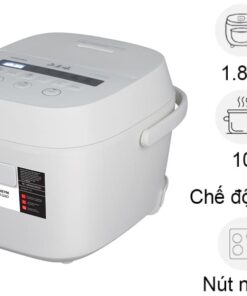 Nồi cơm điện tử Toshiba 1.8 lít RC-18DR5UVN(W)