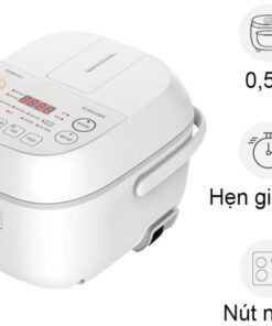Nồi cơm điện tử Toshiba 0.5 lít RC-5DR1UVN(W)