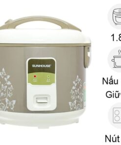Nồi cơm nắp gài Sunhouse 1.8 lít SHD8616