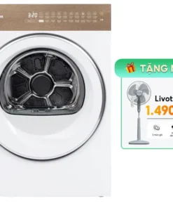 Máy Sấy Bơm Nhiệt Toshiba 8 Kg TD-T37BS90HWV(WT)