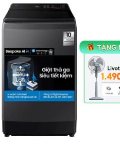 Máy Giặt Samsung Inverter AI 15 kg WA80F15S5CSV