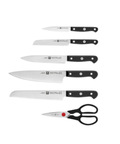 Bộ dao tự mài Zwilling Gourmet 7 món màu xám made in Germany