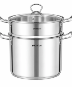 Nồi luộc gà GKÖCH kèm xửng hấp 28cm SAED002 12Lit