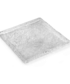 Đĩa vuông Diamante trắng 31.5cm IVV 6899.1