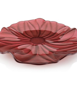 Đĩa Magnolia đỏ 28cm IVV 5334.1