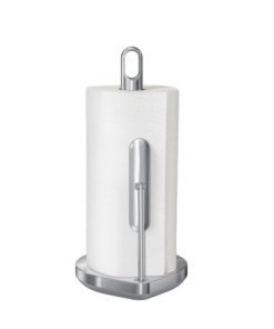 Dụng cụ để giấy nhà bếp Simplehuman màu bạc