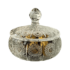 Hũ pha lê đựng bánh kẹo, mứt, hạt các loại Bohemia M57 16,5cm