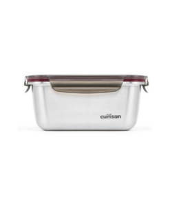 Hộp Inox Cao Cấp Cuitisan Flora Rectangle No. 6 dung tích 980ml EC7-FS06