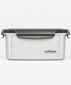 Hộp Inox Cao Cấp Cuitisan Signature Rectangle No. 8 dung tích 2100ml EC7-GS08